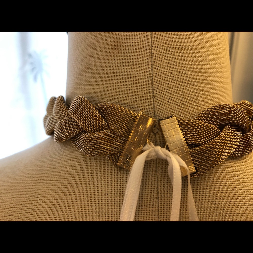 Braided Chocker Gold ⚱️RARE - Picture 5 of 5